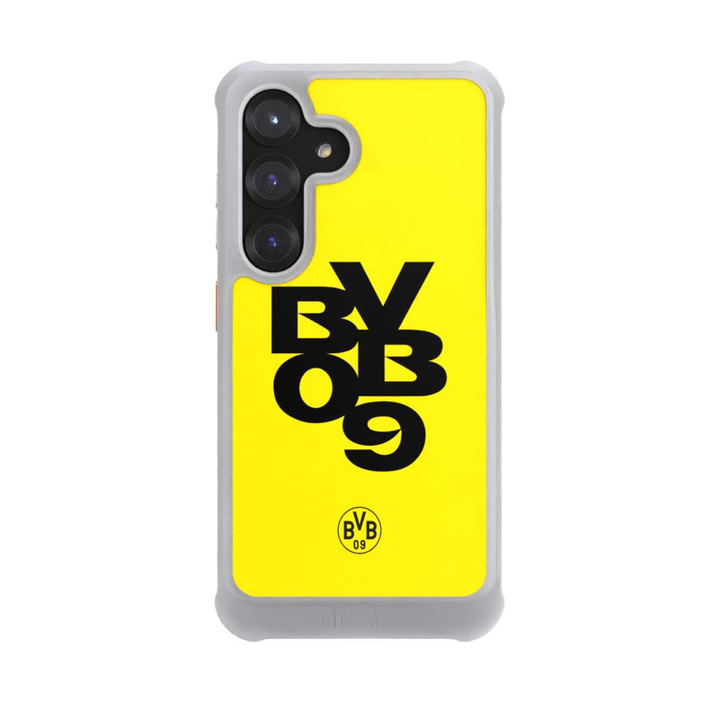Galaxy S25 NIVOmax BVB09 Schwarz Gelb