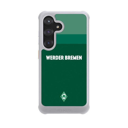 Samsung Galaxy S25 NIVOmax Werder Bremen Schriftzug Raute