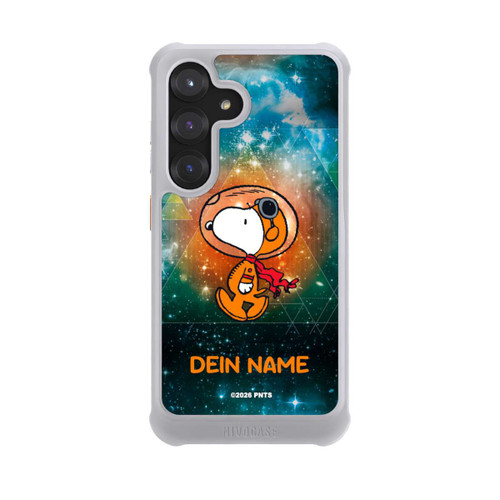 Samsung Galaxy S25 NIVOmax Snoopy Weltraumreisender Personalisierbar