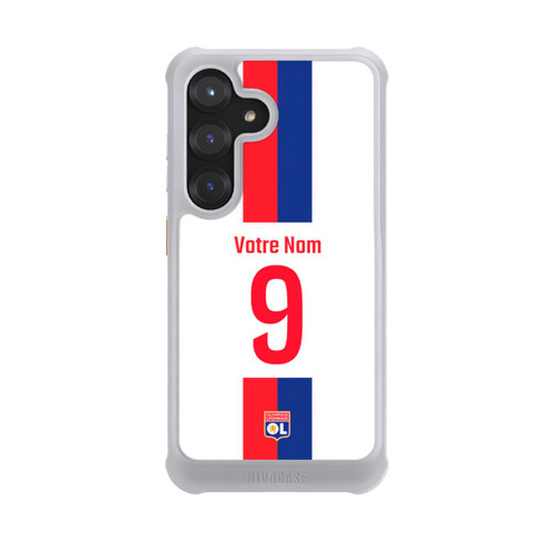 Samsung Galaxy S25 NIVOmax Olympique Lyonnais Trikot Personalisierbar