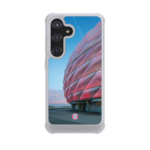 Samsung Galaxy S25 NIVOmax FC Bayern Allianz Arena Morgenröte