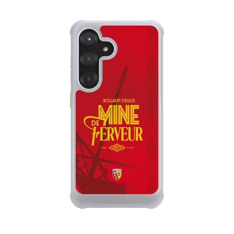 Galaxy S25 NIVOmax RC Lens Mine de Ferveur red V2