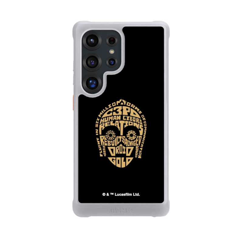 Galaxy S25 Ultra NIVOmax C3PO Typo Graphic
