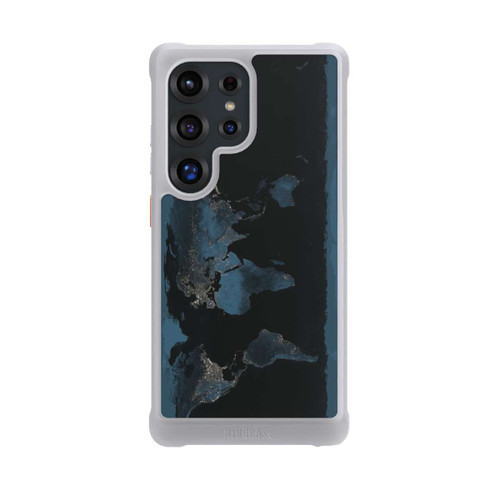 Samsung Galaxy S25 Ultra NIVOmax Carte du Monde Nuit