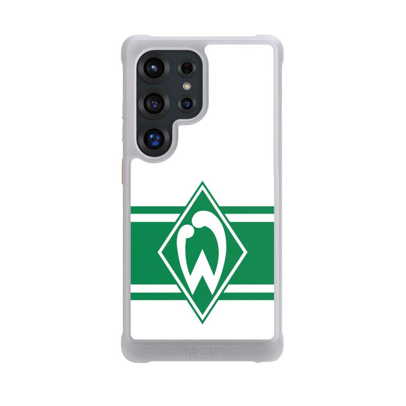 Galaxy S25 Ultra NIVOmax Werder Stripes White