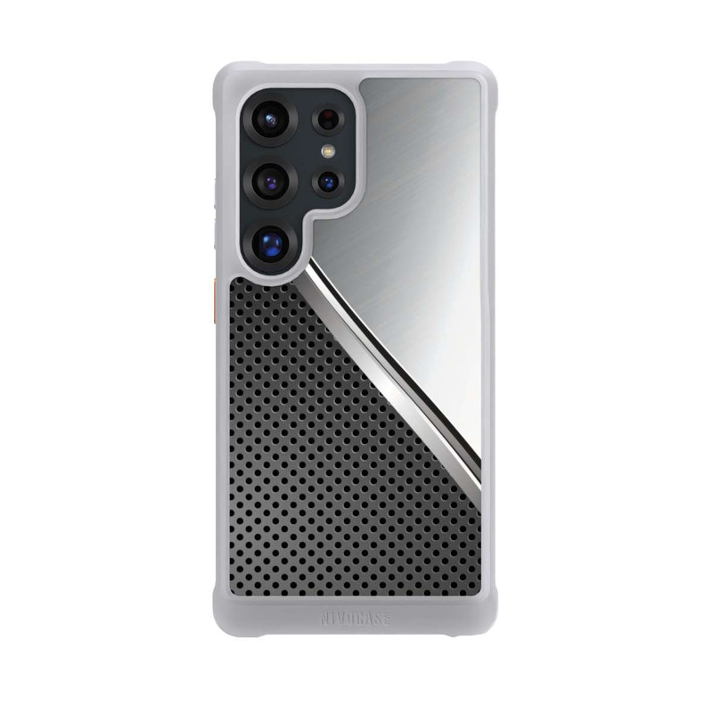 Galaxy S25 Ultra NIVOmax Surface Métallique en Duo