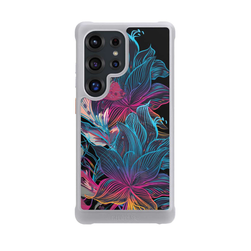 Galaxy S25 Ultra NIVOmax Neon Flower Power