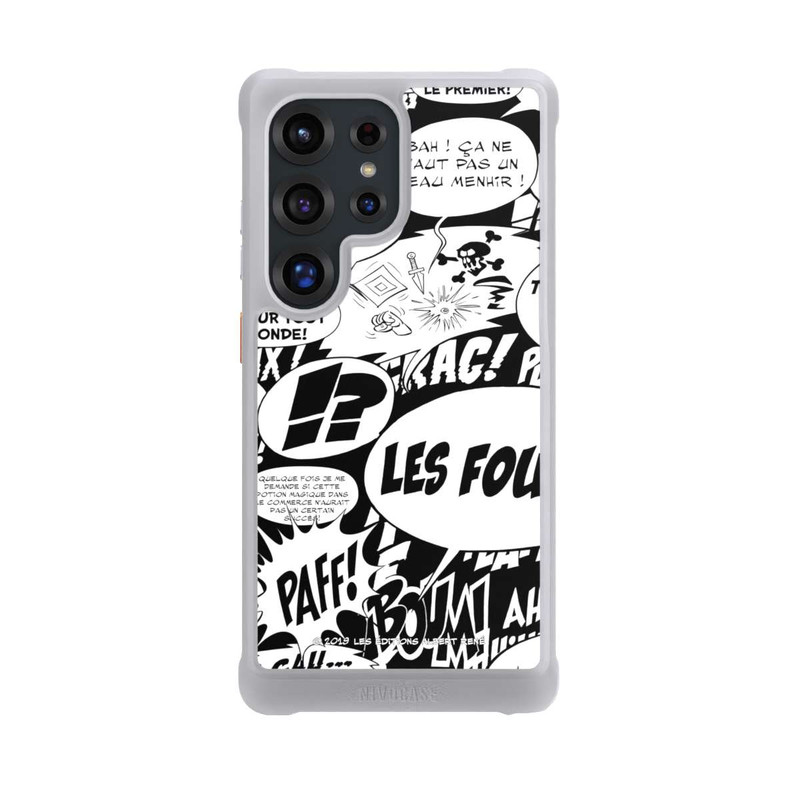 Galaxy S25 Ultra NIVOmax Bulles BD Astérix Noir