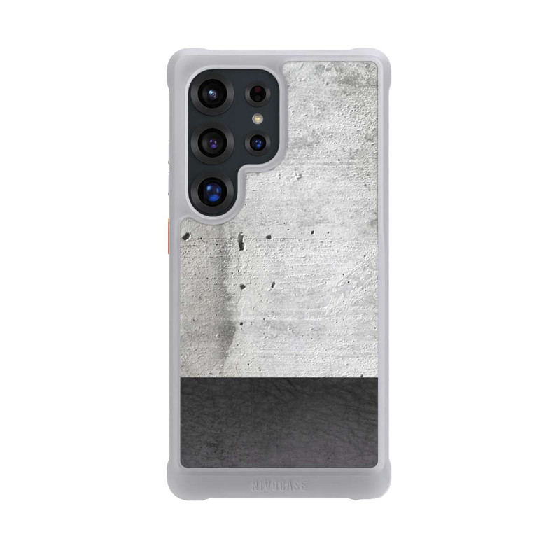 Galaxy S25 Ultra NIVOmax Leder und Beton