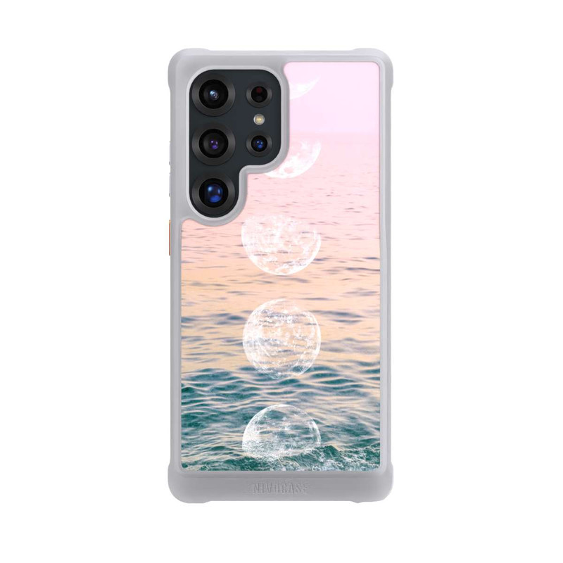 Galaxy S25 Ultra NIVOmax Mondphasen am Strand