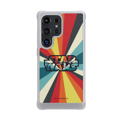 Samsung Galaxy S25 Ultra NIVOmax Retro X-Wing Star Wars Logo