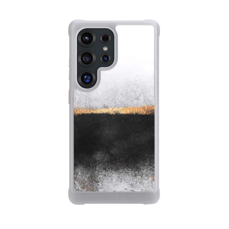 Galaxy S25 Ultra NIVOmax Ruß und Golddruck