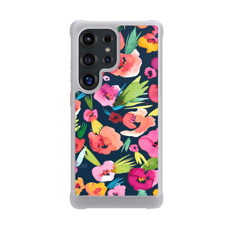 Galaxy S25 Ultra NIVOmax tropische Blumen aquarell