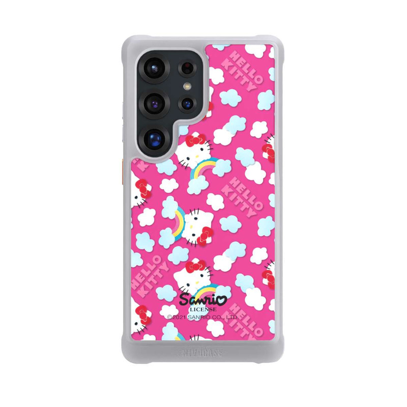 Galaxy S25 Ultra NIVOmax Hello Kitty Regenbogenmuster