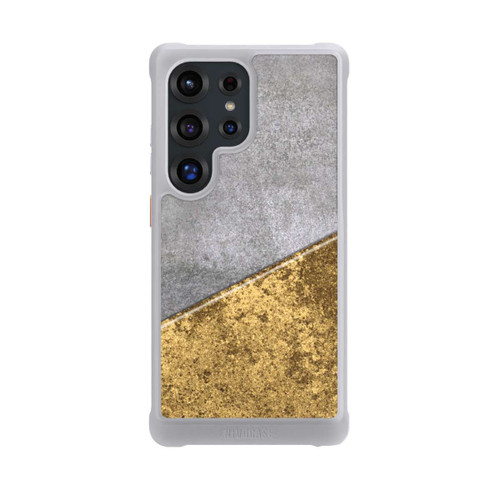 Samsung Galaxy S25 Ultra NIVOmax Concrete and Gold look