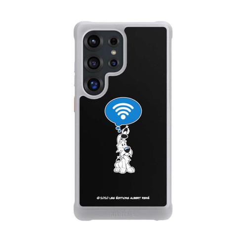 Samsung Galaxy S25 Ultra NIVOmax Idéfix WI-FI Sur Fond Noir