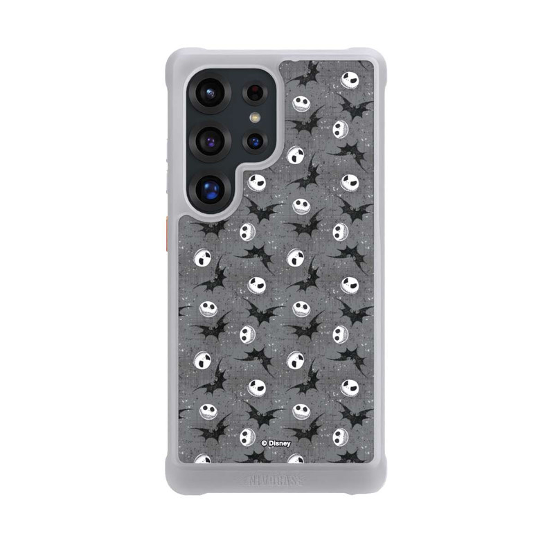 Galaxy S25 Ultra NIVOmax Jack Grey Pattern Tim Burtons Nightmare before Christmas