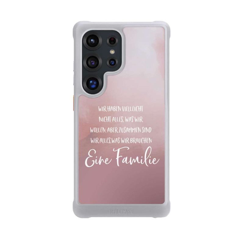 Galaxy S25 Ultra NIVOmax Eine Familie Altrosa