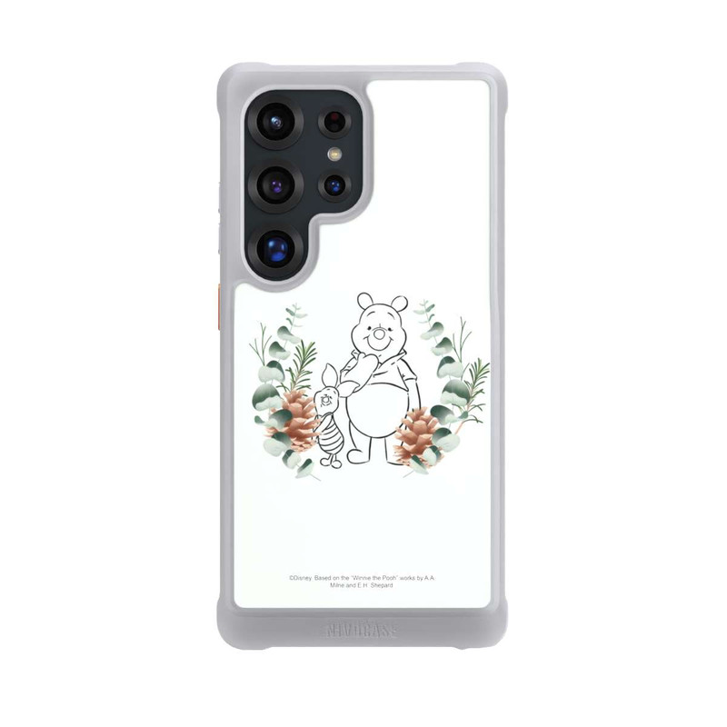Galaxy S25 Ultra NIVOmax Green Love Pooh and Piglet