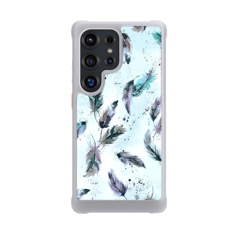 Galaxy S25 Ultra NIVOmax Magical Feathers Soft Blue