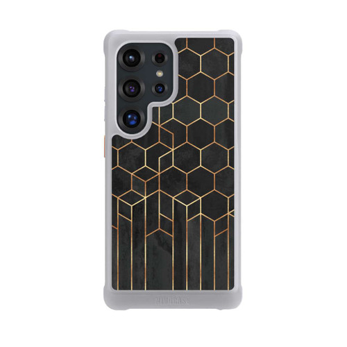 Samsung Galaxy S25 Ultra NIVOmax Schwarze Sechsecke