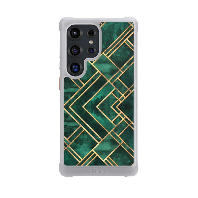 Galaxy S25 Ultra NIVOmax Green Blocks