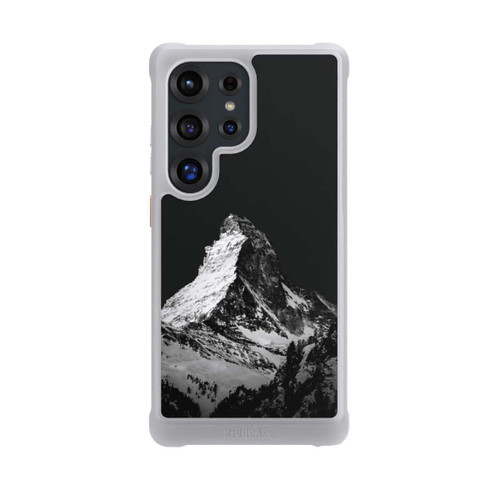 Samsung Galaxy S25 Ultra NIVOmax Snow Capped Mountains grey