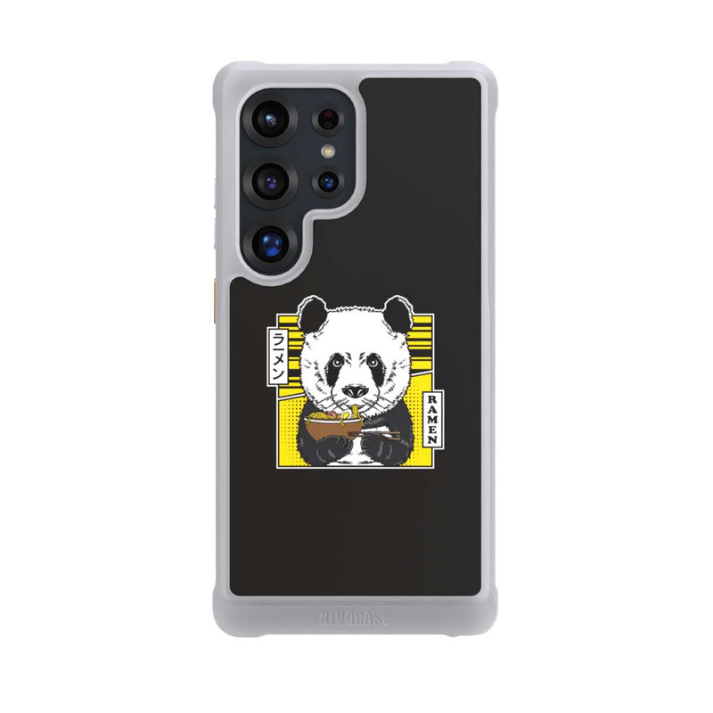 Galaxy S25 Ultra NIVOmax Panda und Ramensuppe