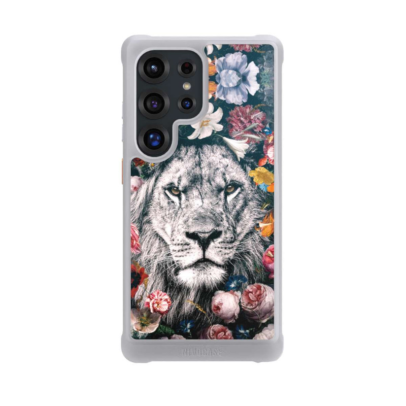 Galaxy S25 Ultra NIVOmax Lion Flowers
