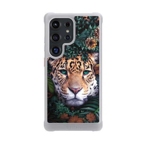 Samsung Galaxy S25 Ultra NIVOmax Jaguar in the jungle green