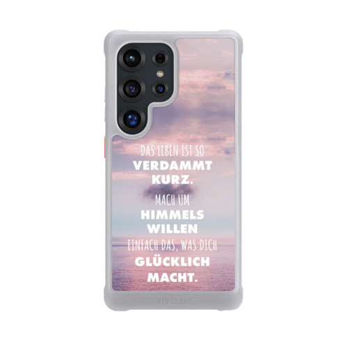 Samsung Galaxy S25 Ultra NIVOmax Das Leben Ist So Verdammt Kurz