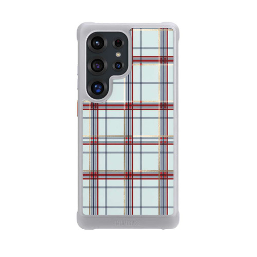 Samsung Galaxy S25 Ultra NIVOmax Tartan Blue