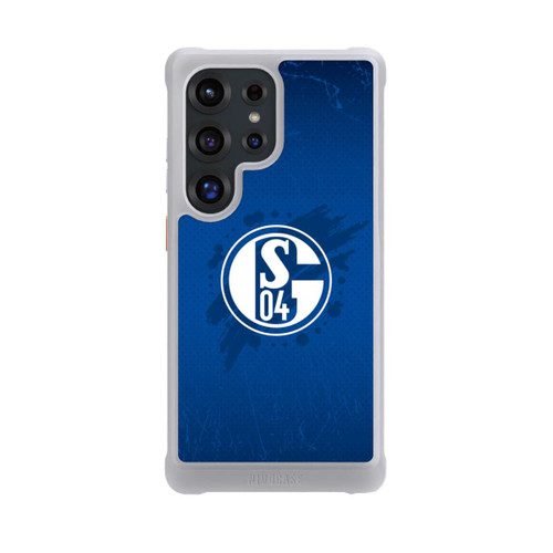 Samsung Galaxy S25 Ultra NIVOmax Schalke 04 Farbe Fleck Blau