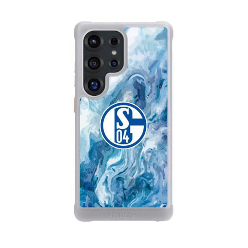 Samsung Galaxy S25 Ultra NIVOmax Schalke 04 Flüssig Blau