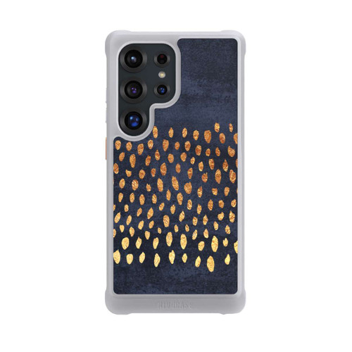 Samsung Galaxy S25 Ultra NIVOmax Muster Gold und Marine