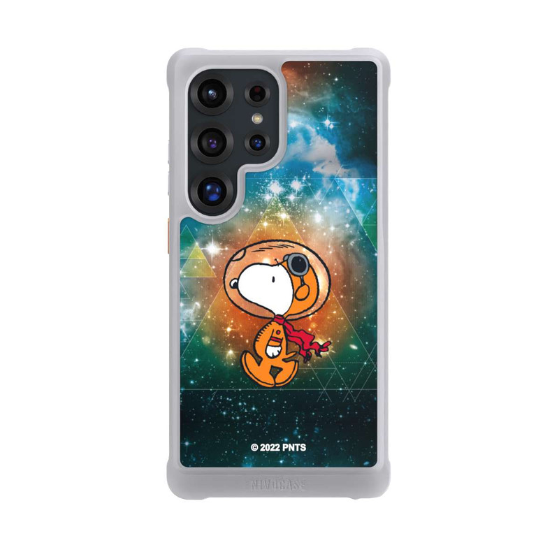 Galaxy S25 Ultra NIVOmax Snoopy Space Traveller Green