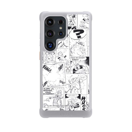 Samsung Galaxy S25 Ultra NIVOmax BD Astérix Blanc &amp; Noir