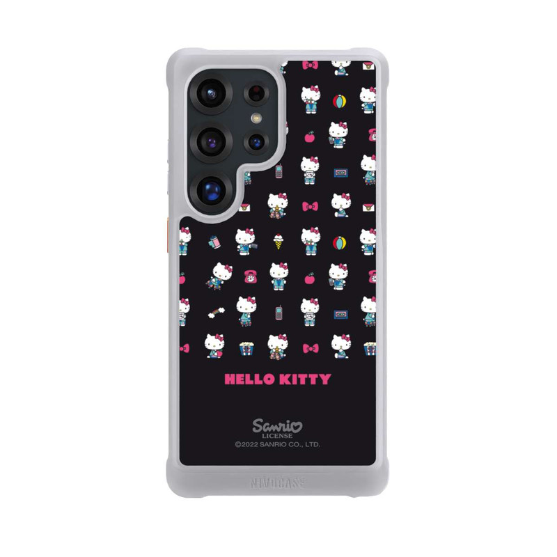 Galaxy S25 Ultra NIVOmax Hello Kitty 90s Schwarz