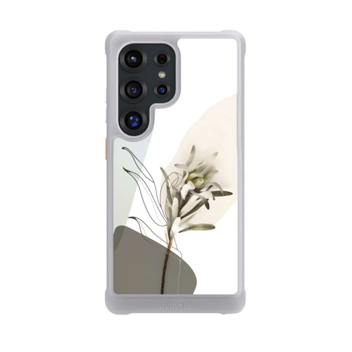 Samsung Galaxy S25 Ultra NIVOmax Boho Line Art Olivgrün