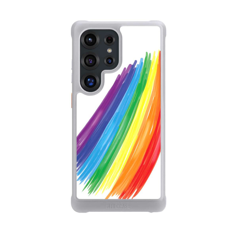 Galaxy S25 Ultra NIVOmax Rainbow Paint Brush