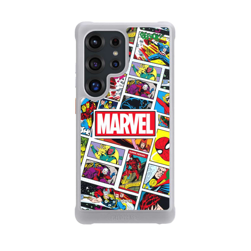 Galaxy S25 Ultra NIVOmax Marvel Comic Pattern