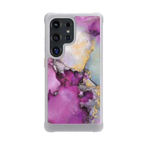 Samsung Galaxy S25 Ultra NIVOmax Alcohol Ink Art Pink