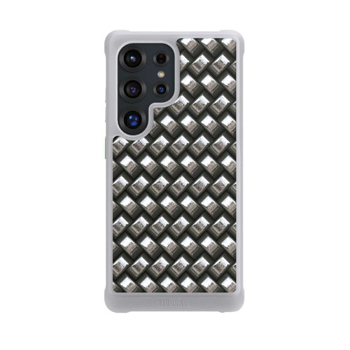 Samsung Galaxy S25 Ultra NIVOmax Glamour Silver Metal