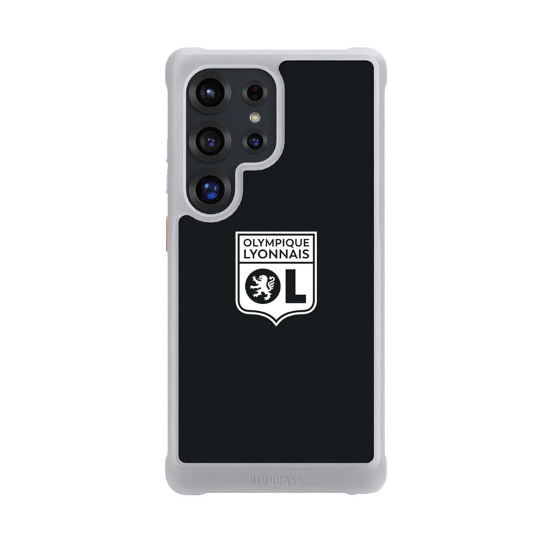 Galaxy S25 Ultra NIVOmax Logo OL noir et blanc
