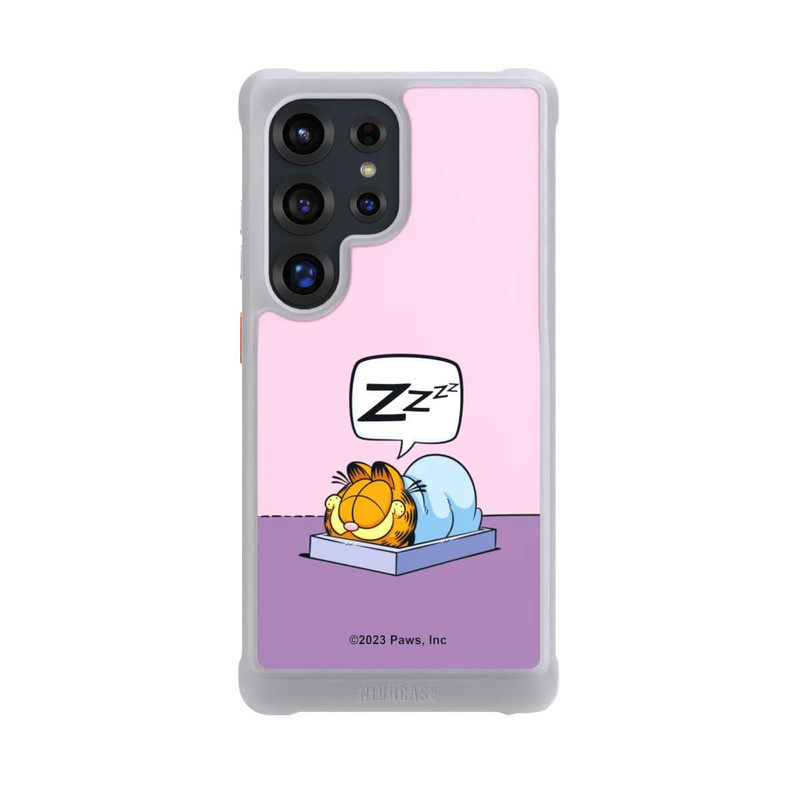Galaxy S25 Ultra NIVOmax Garfield Nap Attack Pink 