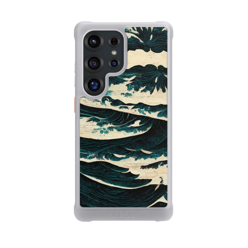 Galaxy S25 Ultra NIVOmax Vagues sauvages