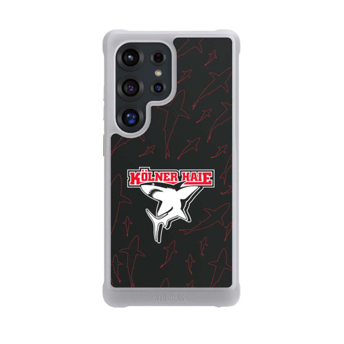 Samsung Galaxy S25 Ultra NIVOmax Haie Muster Rot