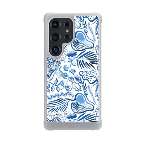 Samsung Galaxy S25 Ultra NIVOmax Tropical Forest Leaves Blue