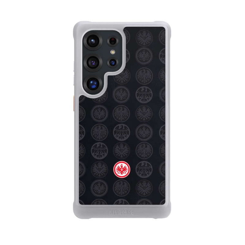 Galaxy S25 Ultra NIVOmax Eintracht Frankfurt Logo Pattern