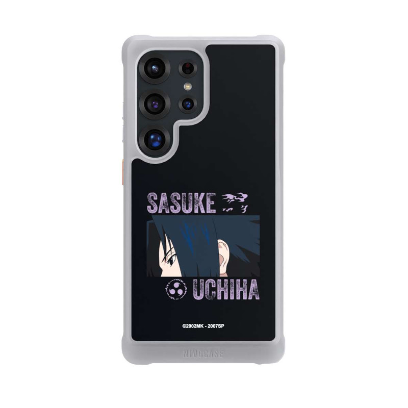 Galaxy S25 Ultra NIVOmax Sasuke Uchiha Gros plan